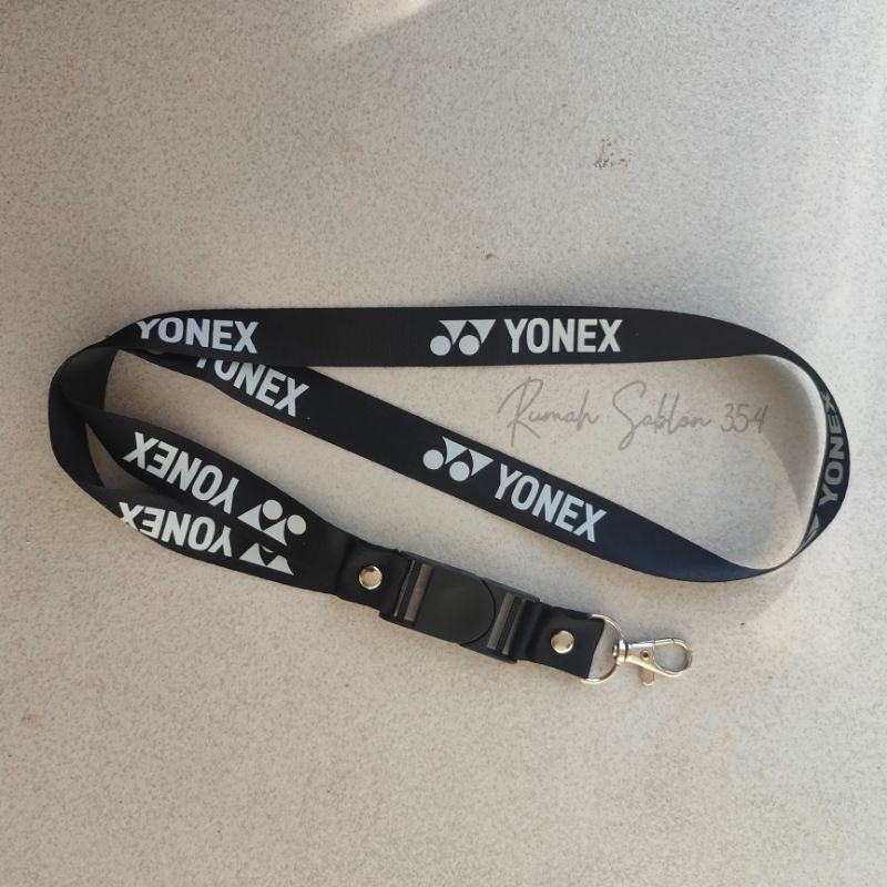 lanyard YONEX gantungan kunci name tag id card kartu nama / pods mods akesoris vaporizer Vape