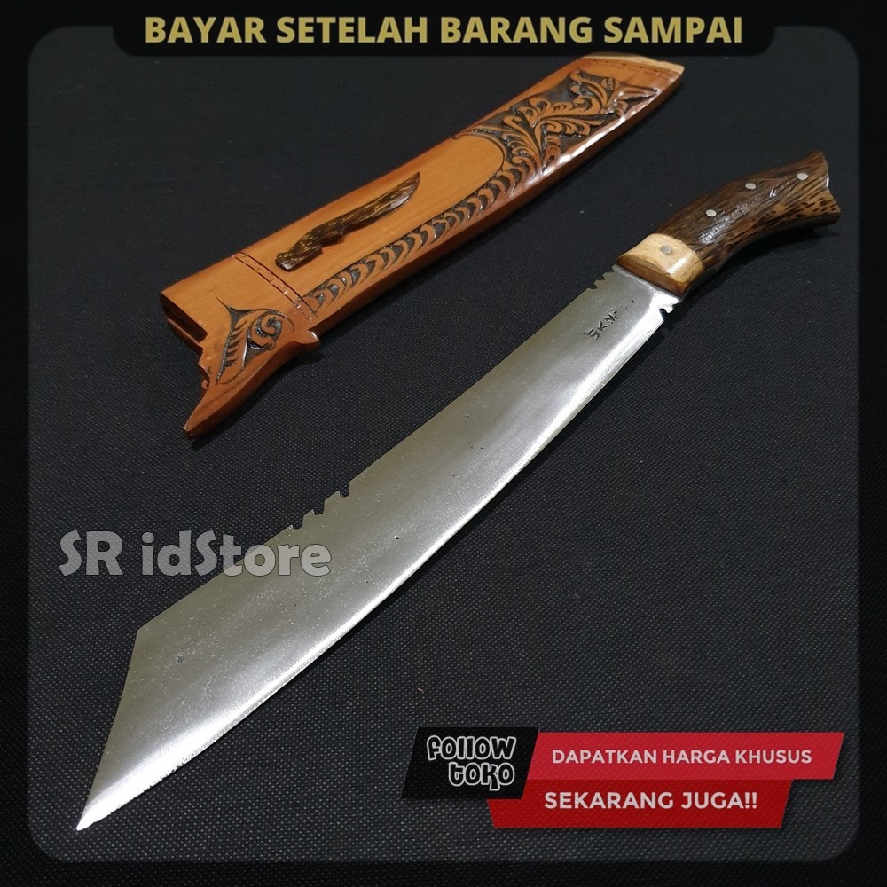 Patimura Golok Ukir Baja Per Solid