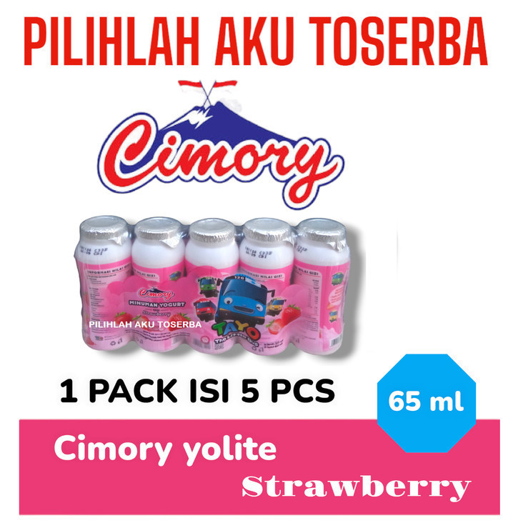 

CIMORY YOGURT YOLITE KIDS Drink STRAWBERRY 65 ml - ( HARGA 1 PACK ISI 5 )