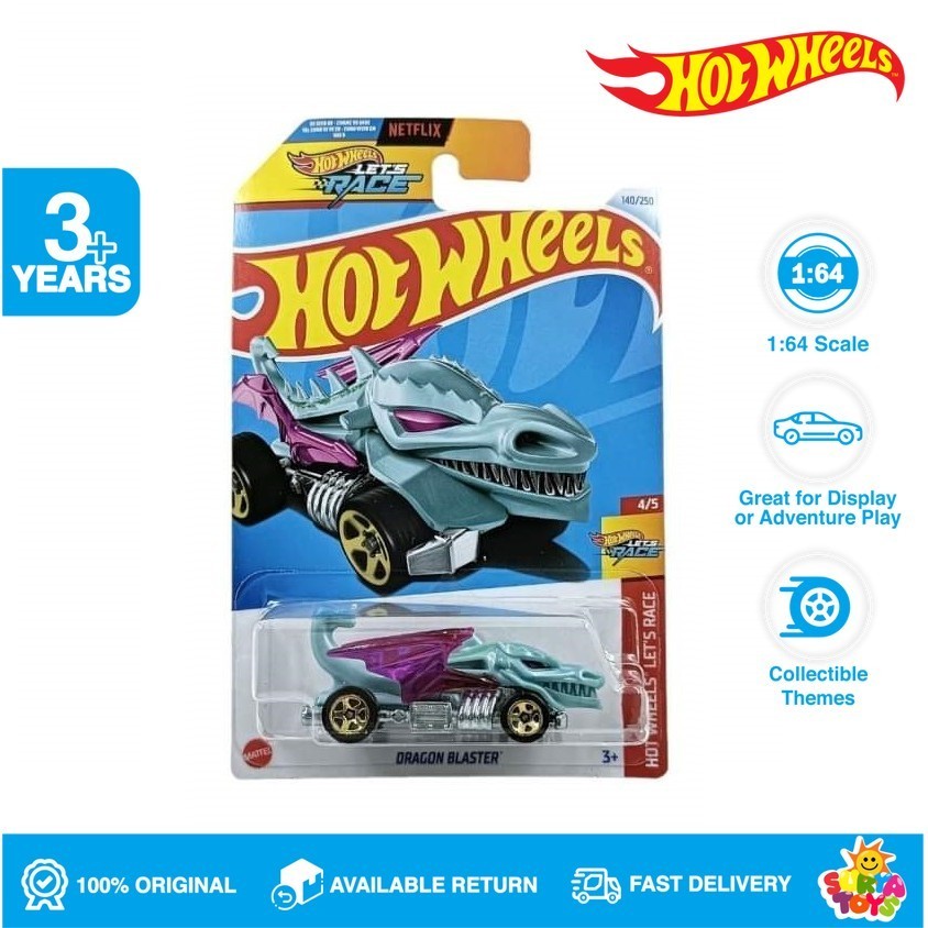 Hot Wheels Dragon Blaster - Lot G 2024
