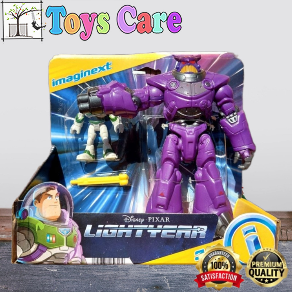 IMAGINEXT LIGHTYEAR BATTLE BLAST ZURG - DISNEY PIXAR BUZZ LIGHTYEAR ROBOT ORIGINAL MATTEL