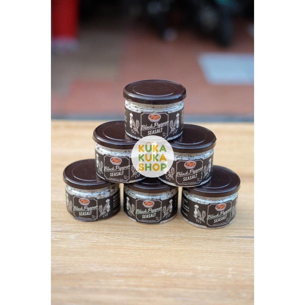 

Spesial Promo -sukron_86 Jay's Black Pepper & Sea Salt 120gr