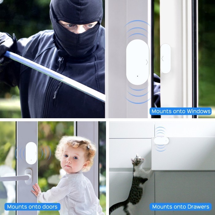 

ALMO ZigBee Smart Door Window Sensor Tuya Home Automation