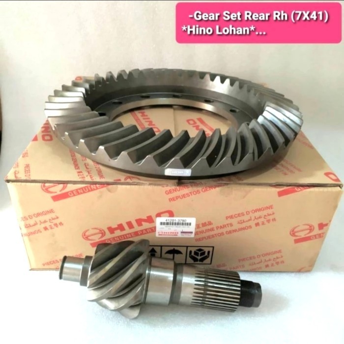 Best produk  GEAR SET HINO LOHAN 7X41 7 * 41 GIR SET HINO LOHAN 7 X 41  Quality terbaik