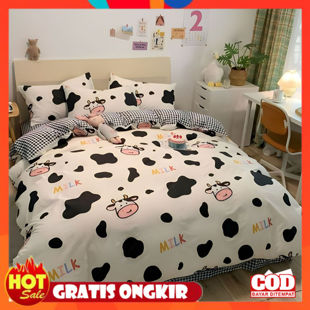 KAIN HALUS ADEM LEMBUT TEBAL / nolabels || SPREI/SEPRAI KARAKTER KATUN MOTIF TERBARU | SEPREI HOMEMA