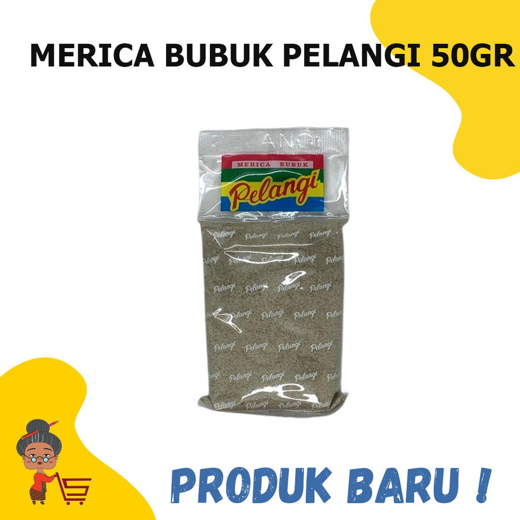 

MERICA BUBUK CAP PELANGI 50GR / MERICA BUBUK / MERICA BUBUK PELANGI