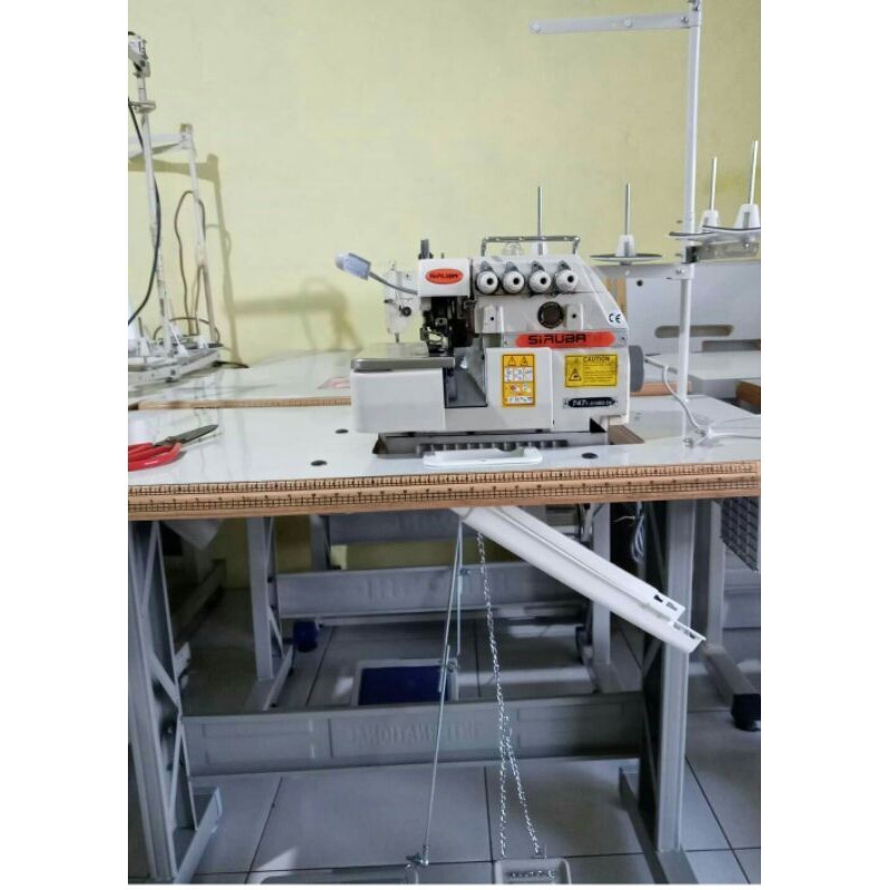 BIG SALE mesin jahit / obras siruba benang 5 / mesin obras