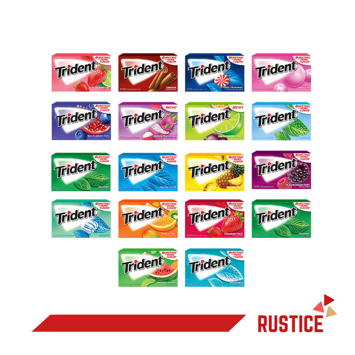 

Trident Sugar Free Gum With Xylitol - WatermelonTwist