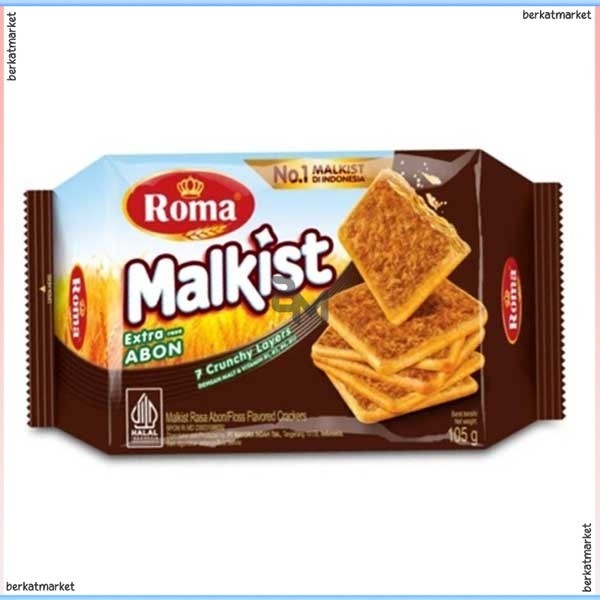 

ROMA MALKIST ABON CRACKERS 105 GR BISKUIT