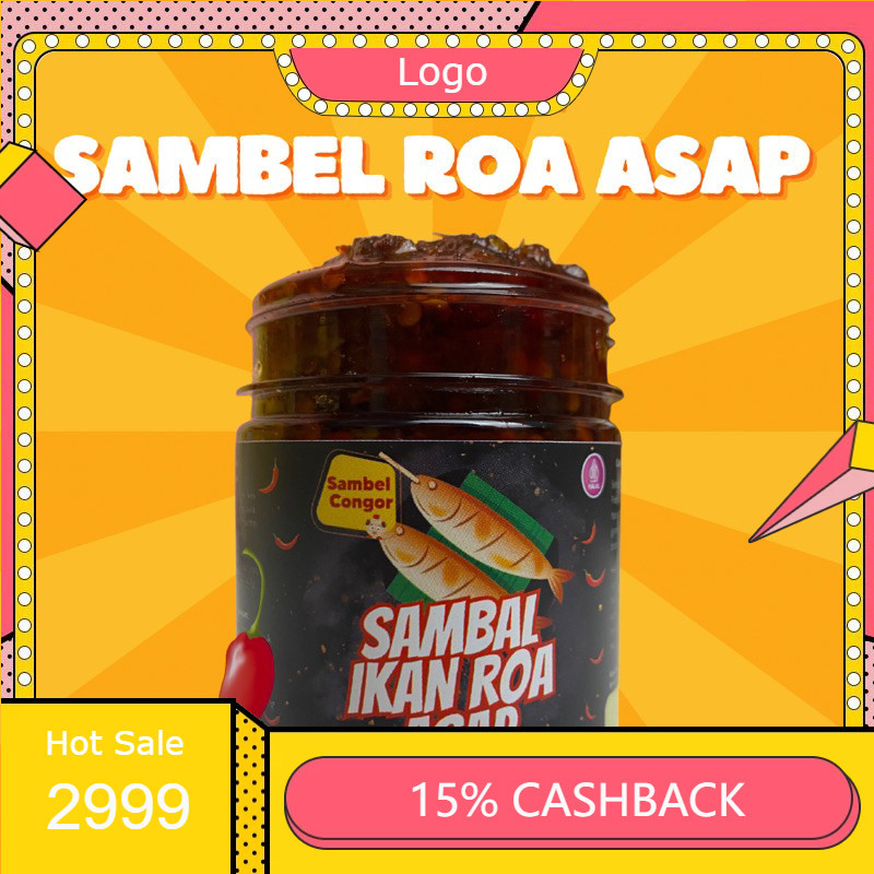 

Sambal Ikan Roa Asap by Sambel Congor (sambel roa khas manado asli oelek sambel enak viral) INSTAN TERMURAH