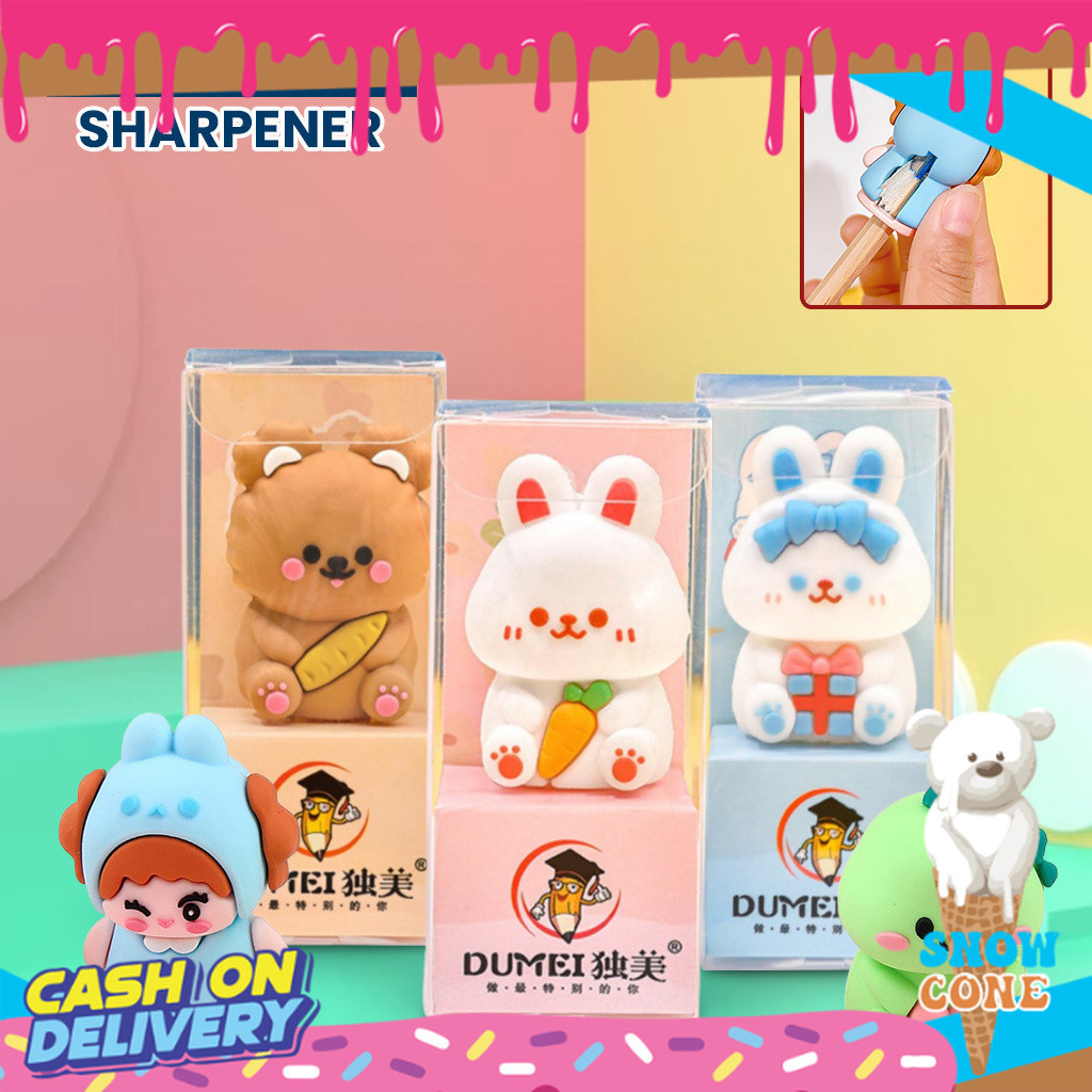 

Rautan Pensil Boneka Karakter 3D Alat Tulis Sekolah / Serutan Pensil / Rautan Karakter / Peruncing Pensil Boneka / Atk Doll Pencil Sharpener Import A81