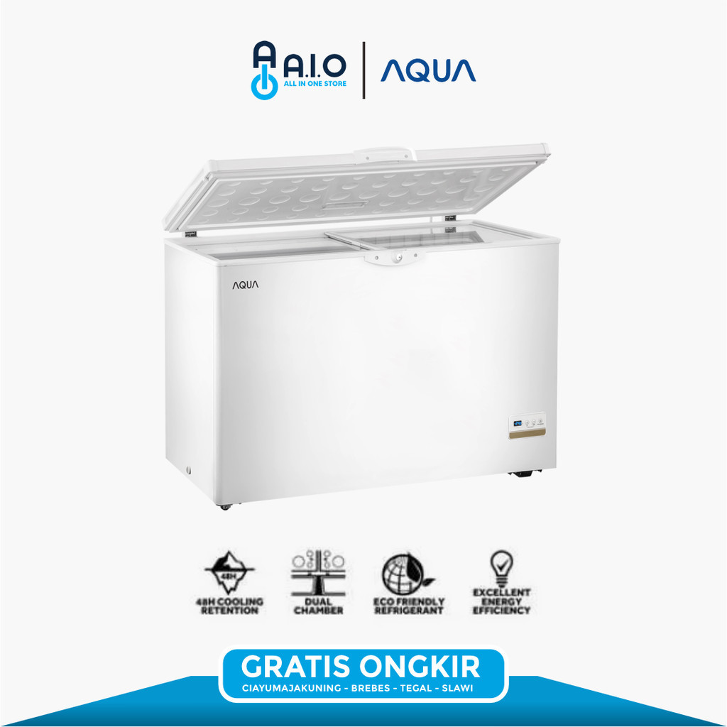 AQUA - CHEST FREEZER 1 PINTU - AQF 305DC