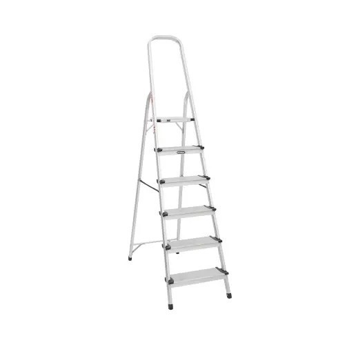 Tangga Rumah Alumunium Almunium 6 Step Mollar / Tangga Lipat 6Step Household Ladder Mollar