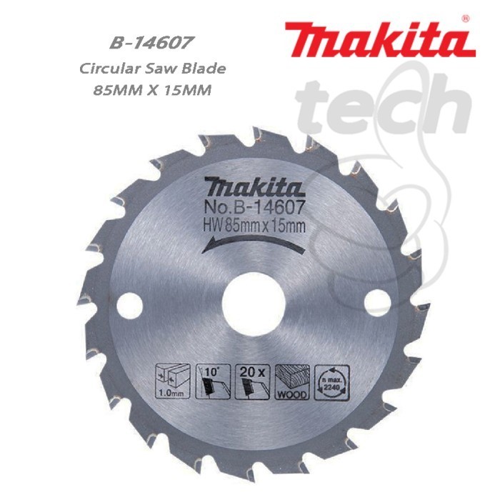 Mata Gergaji Circle Circular Saw Blade 85mm Makita B-14607 - 20T