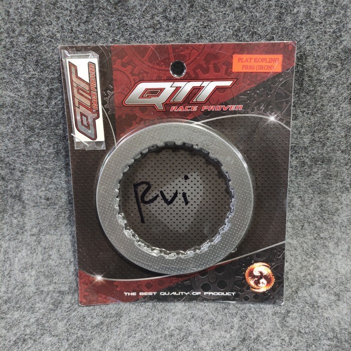 TERMURAH PLAT KOPLING BINTIK TOTOL QTT RACING PLAT GESEK FR80 PNP JUPITER Z