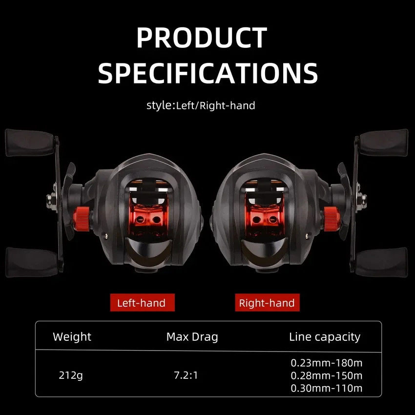 hot deals reel pancing/reel bc murah 20k/kastking brutus baitcasting reel / penggulung senar pancing