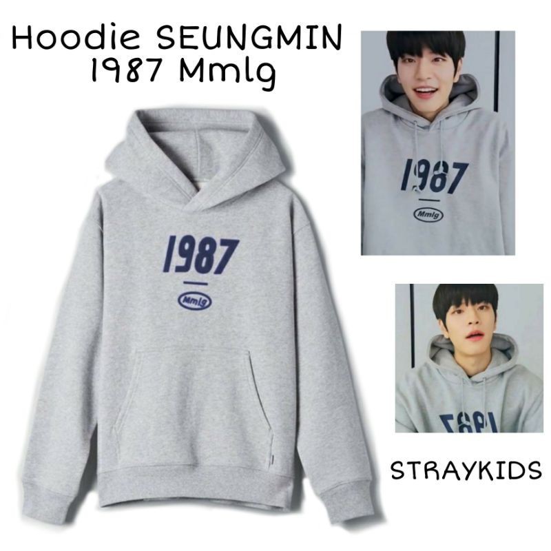 S - XXXXXL(6XL) Hoodie SEUNGMIN STRAYKIDS Mmlg 1987 BIGSIZE Jaket OVERSIZE KPop Stray Kids 5XL 4XL 3
