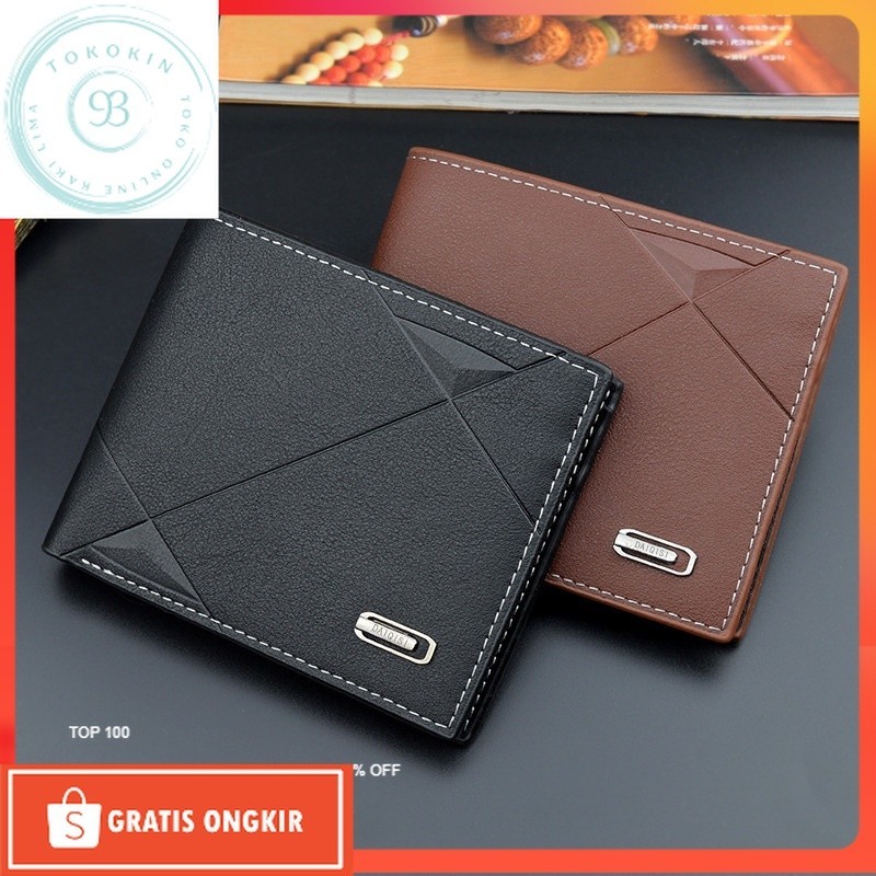 Tas Kekinian / DOMPET LIPAT PRIA KULIT ORIGINAL PREMIUM DAIQISI DOYLE KECIL PENDEK SLOT KARTU UANG T
