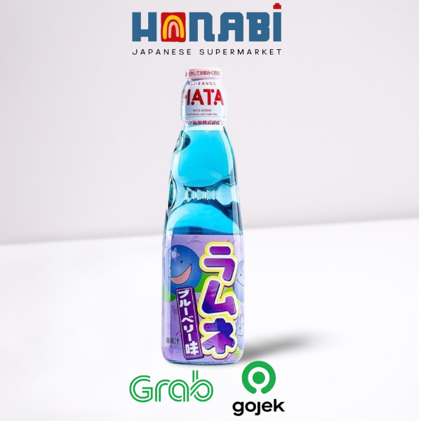 

Hata Ramune Blueberry 200ml - Minuman Soda Made In Japan