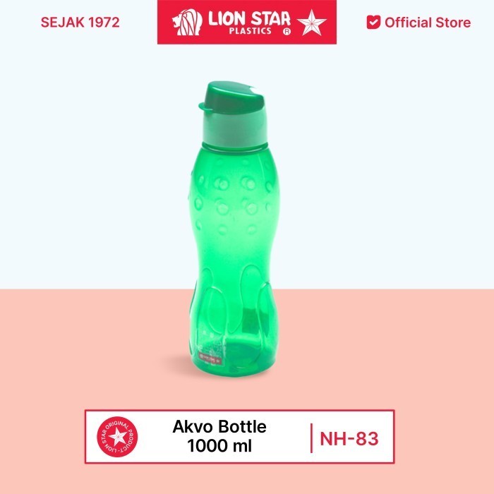 LION STAR Botol Minum Akvo Bottle 1000 ml NH-83