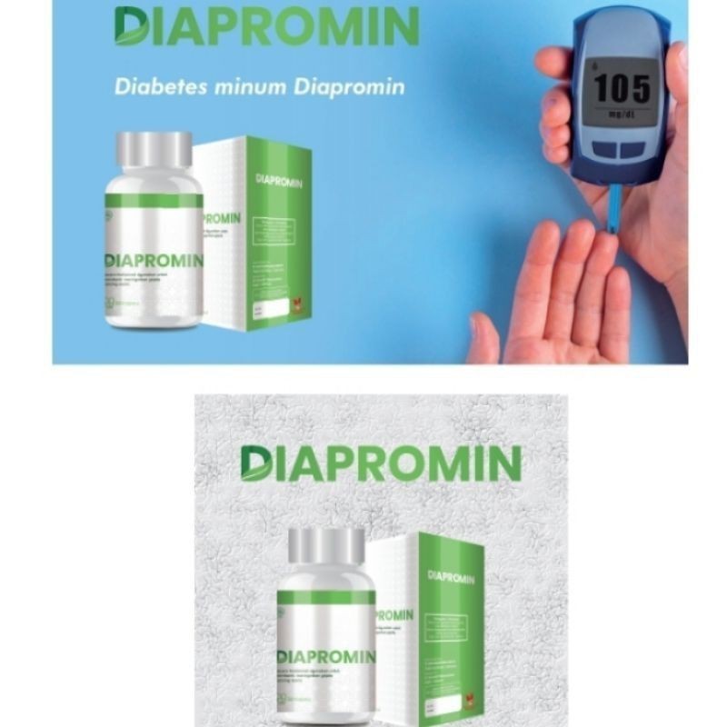 Diapromin Asli Obat Herbal Diabetes Kencing Manis Serta Gula Darah