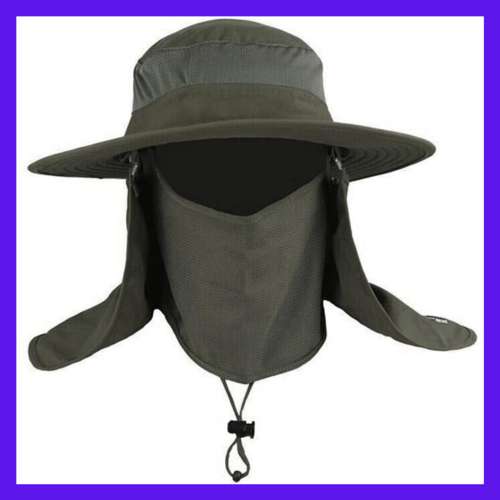 Topi Mancing Jepang Anti Panas UV Topi Mancing TOPI Rimba Outdoor Bucket Hat Poliester Anti UV