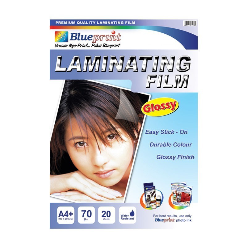

Blueprint BP-GFA455 Kertas Laminating Glossy Film A4 GFA455 JST