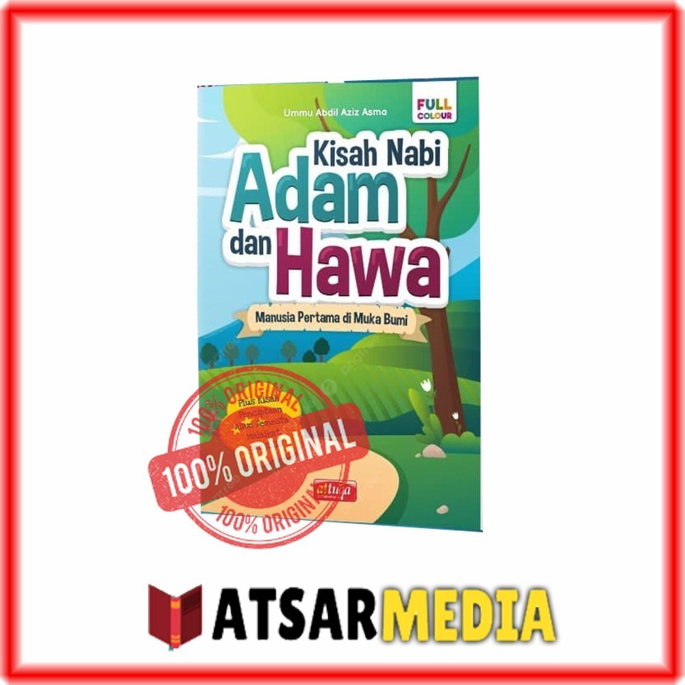 Buku Kisah Nabi Adam dan Hawa Attuqa Cerita Anak Islam Nabi Adam Hawwa