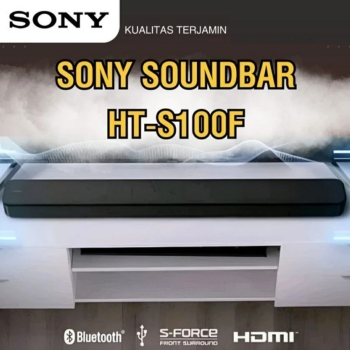 SONY single Soundbar HT-S100F / ht-s100