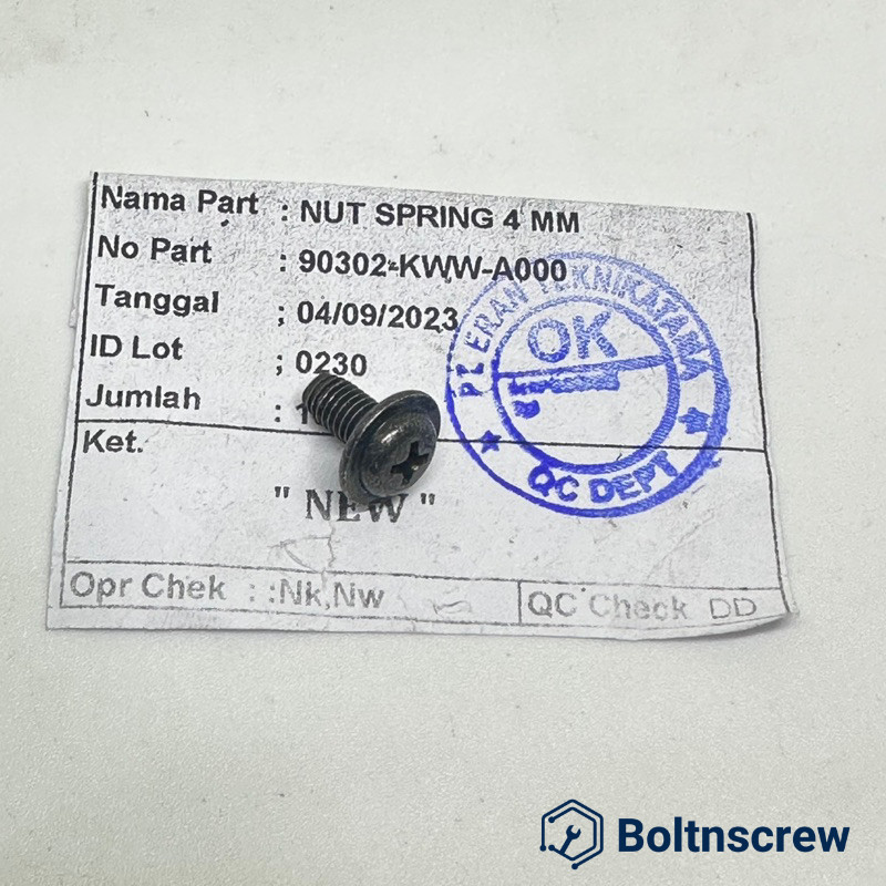 Baut Obeng M5 Baut 8 Pendek Original Universal Panjang 8Mm
