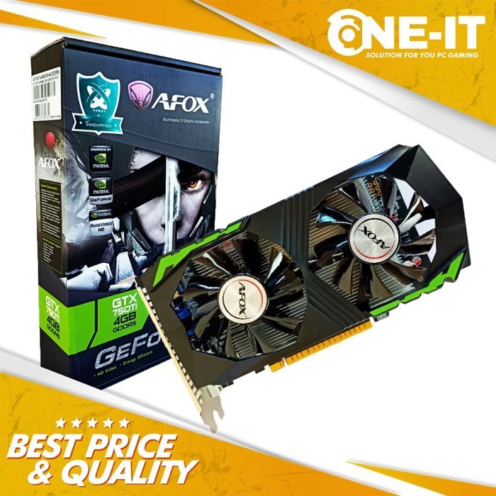 VGA AFOX Geforce GTX 750 TI 4GB GDDR5 128BIT