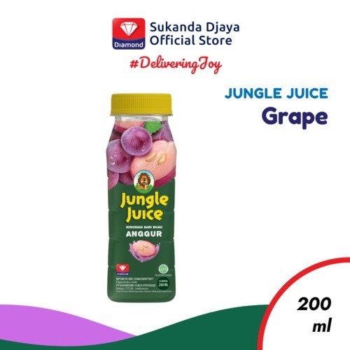 

Jungle Juice Minuman Jus Buah Grape 200 Ml