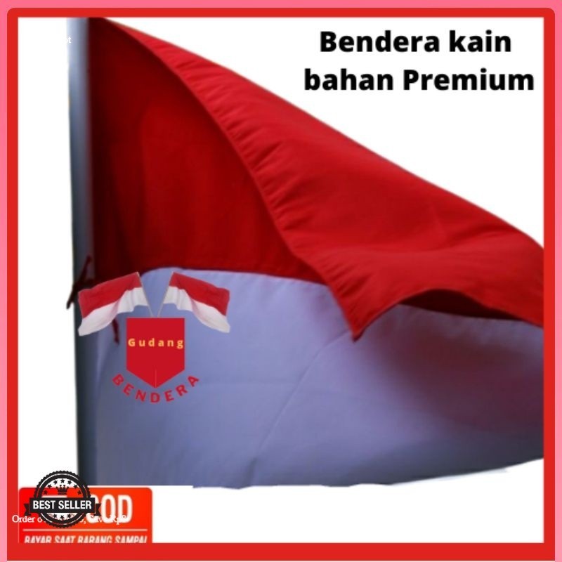 Bendera merah putih Bendera Indonesia kain katun