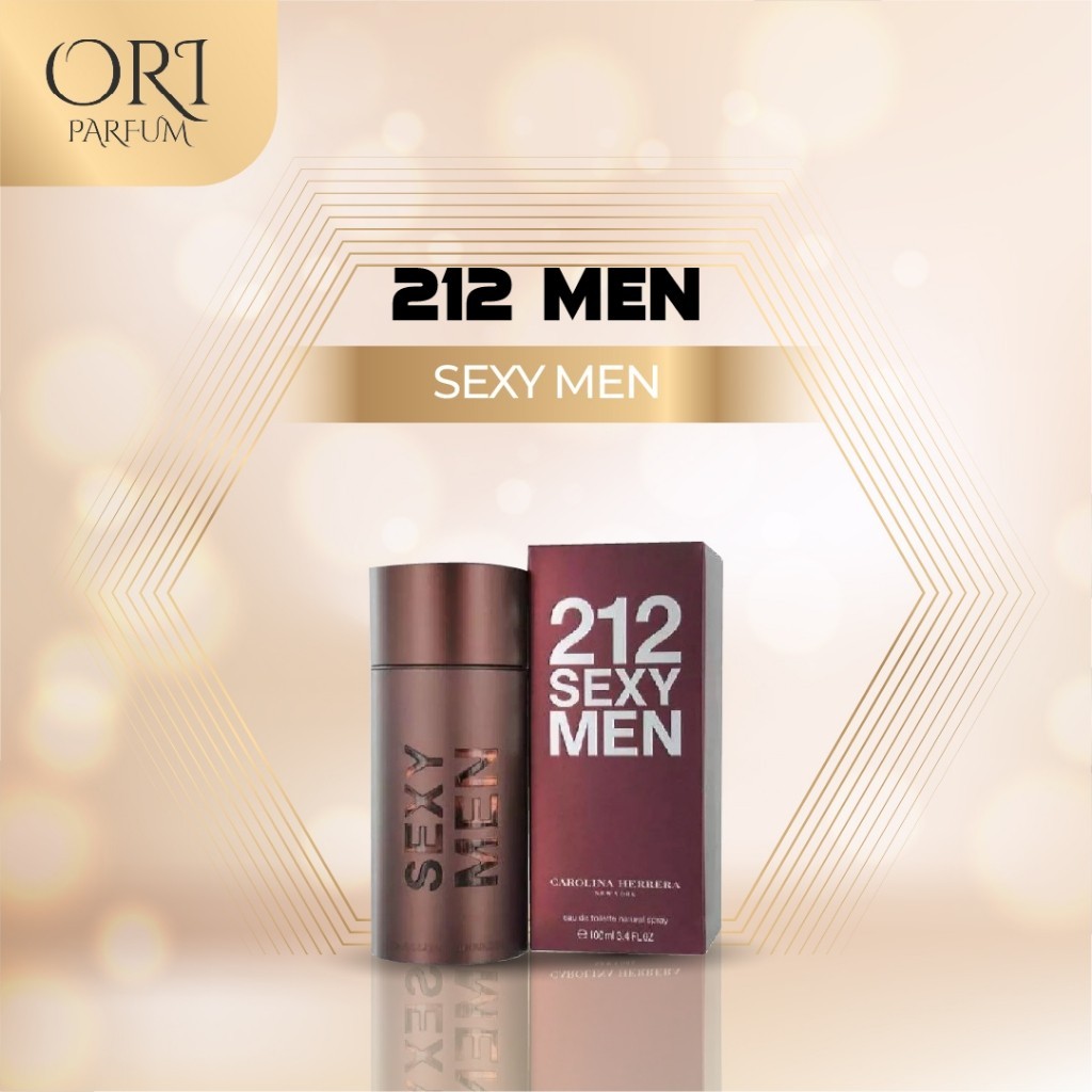 Carolina Herrera 212 SEXY MEN Original Asli