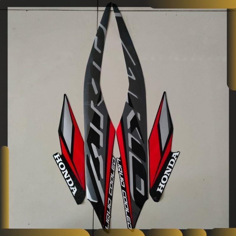 striping Honda Vario 125 cbs 2020 2021 hitam