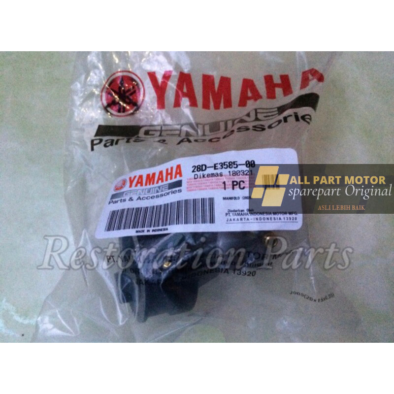 Intake Manifold Dudukan Karburator 28D-E3585-00 Mio Smile Batman