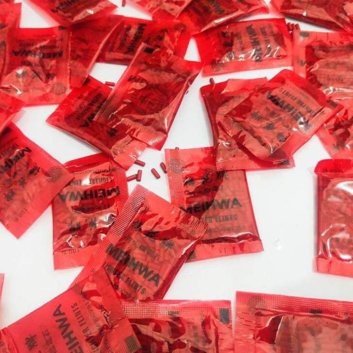 Batu Korek Api Meihwa Isi 100 butir - Merah/Batu Semua Korek Api