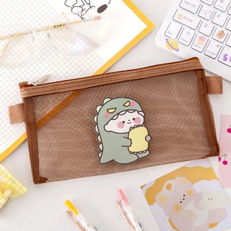 

PROMO TEMPAT PENSIL JARING COKLAT / POUCH PENSIL GRATISS ONGKIRR