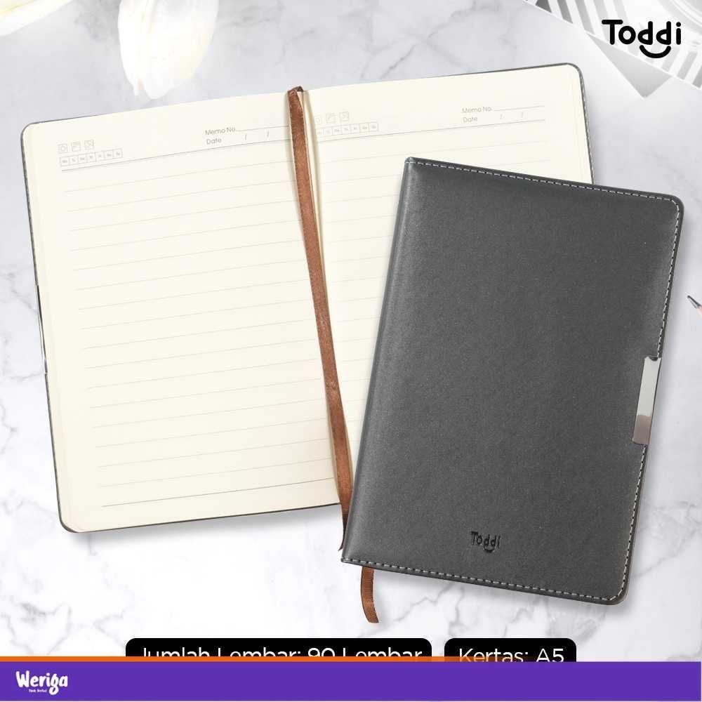 

Toddi Buku Catatan Bisnis Cover Kulit Kertas A5 - 1623