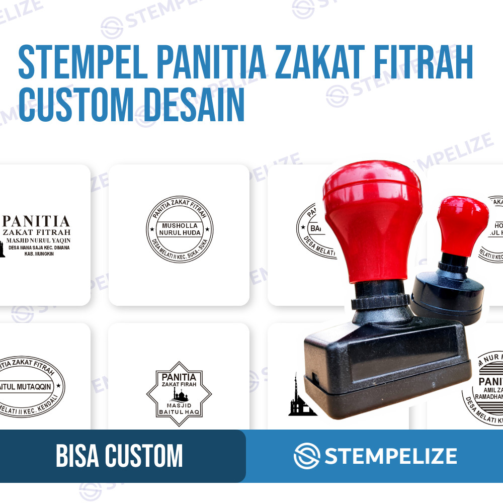

Stempel Panitia Zakat Fitrah Custom Desain