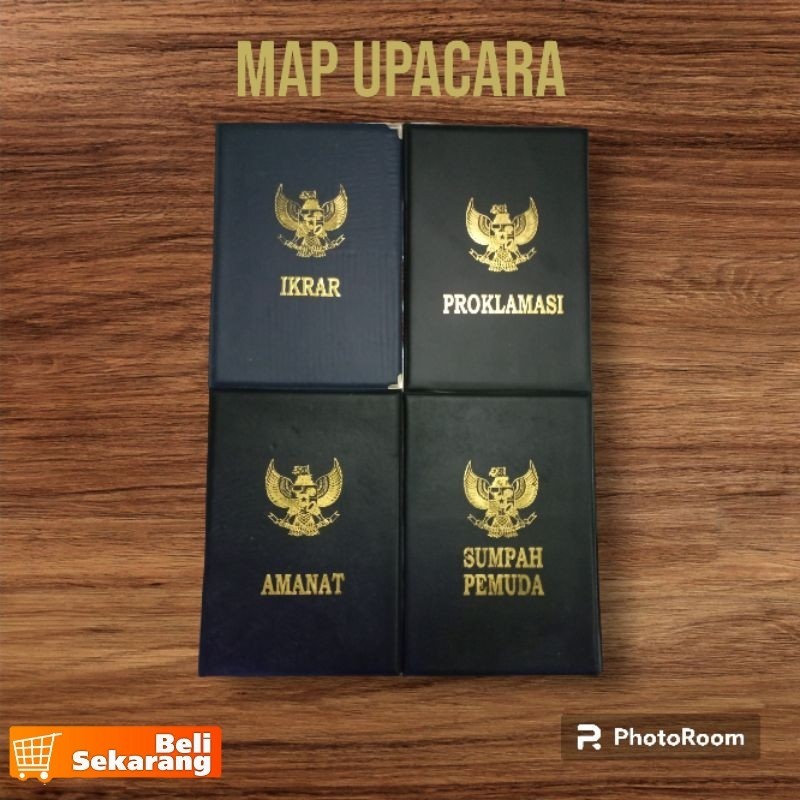 

MAP UPACARA/ MAP PROKLAMASI/Map Sumpah Pemuda Map Upacara//Map Ikrar/Map Amanat/ bahan kulit sintetis pakai busa