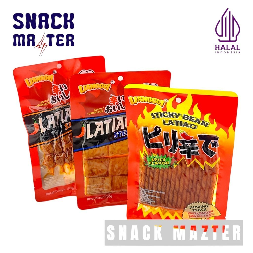 

Lianggul Latiao Halal Spicy Flavor - Netto 100gr