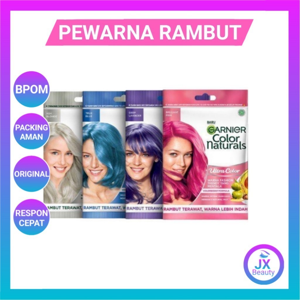 Garnier Color / Garnier Semir / Garnier Hair Color / Garnier Pewarna Rambut ashGarnier Color Natural