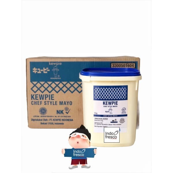 

Roux Kewpie Chef Style Mayo- Mayonnaise 3Kg 1Dus- KHUSUS GOSEND