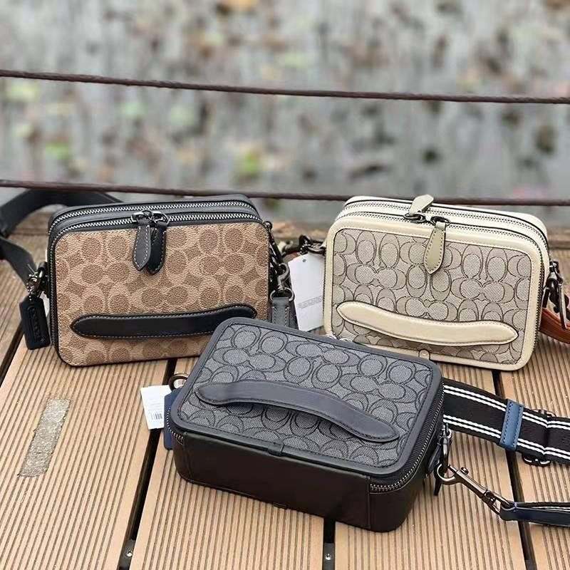 Tas wanita Charter Crossbody IN Signature Jacquard  C3780 C2609 C2610 Shoulder Bag