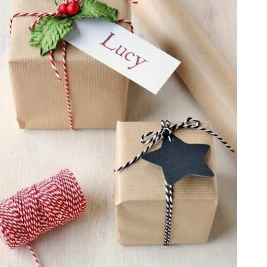 

[ , ] 5 Meter Tali Benang Tenun, Tali Makrame Bahan Katun 2 warna Tali box/ Tali Hampers