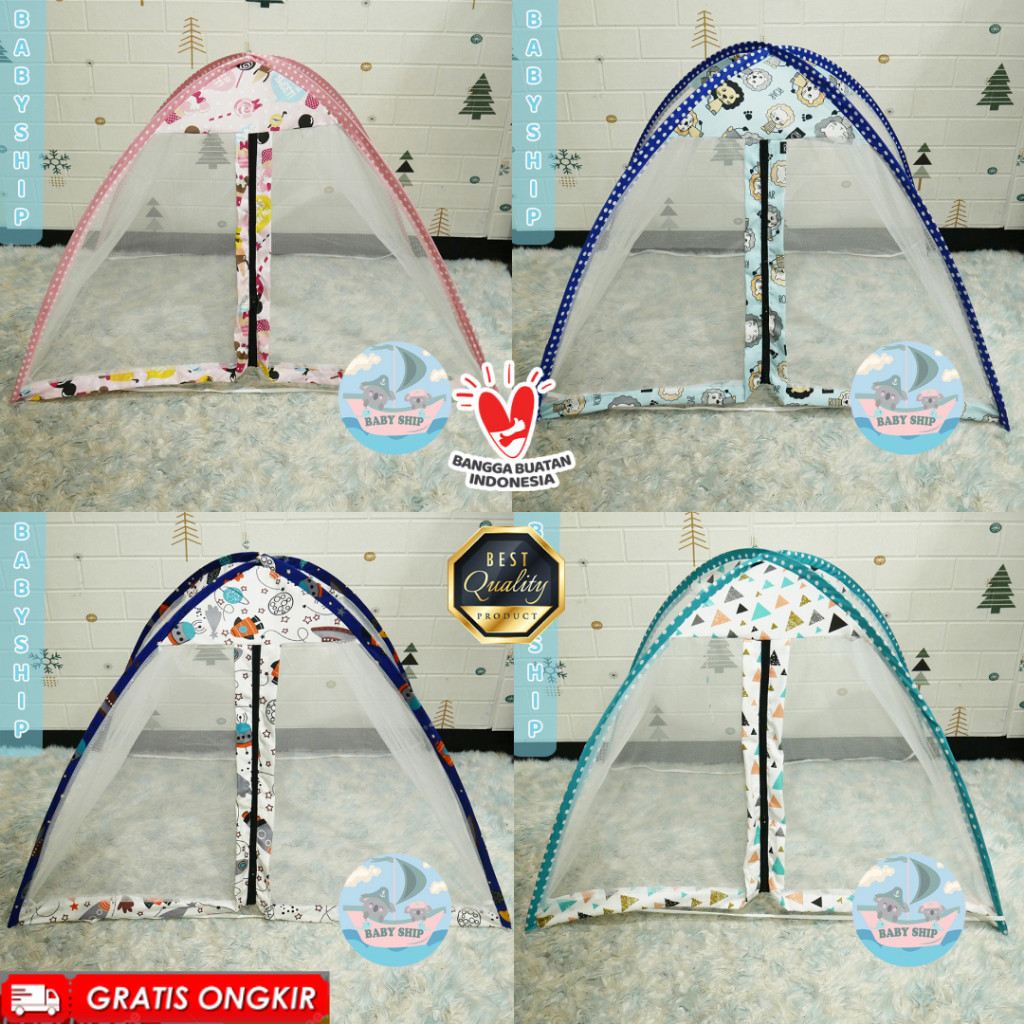 Kelambu Tenda Bayi anti nyamuk ukuran besar