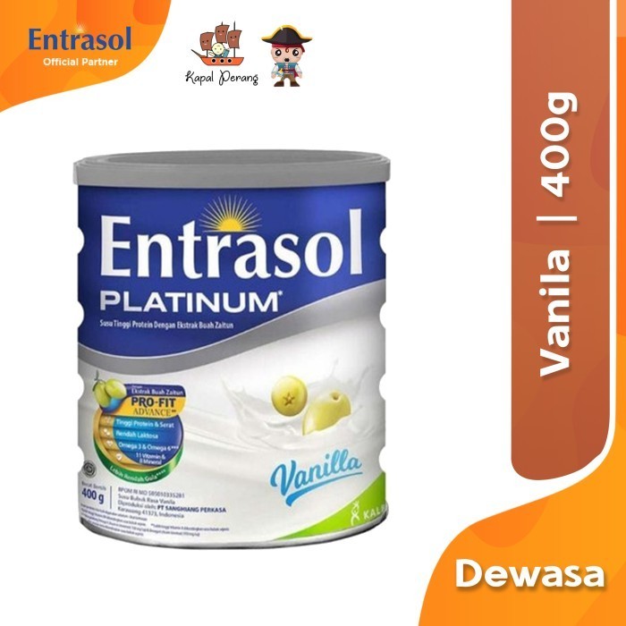 

Entrasol Platinum Vanila 400 gram