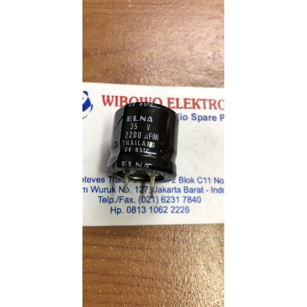 OS99 ELCO 2.200uf-35V ELNA 85•C