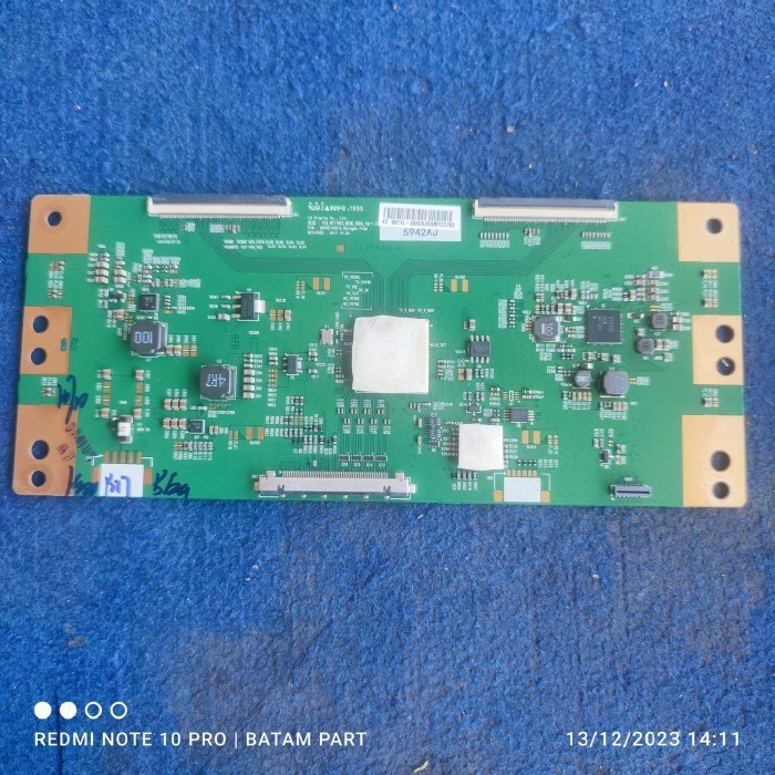 T con Tcon board logic tv LED Sony KD 43X8000G - 43X8000 G